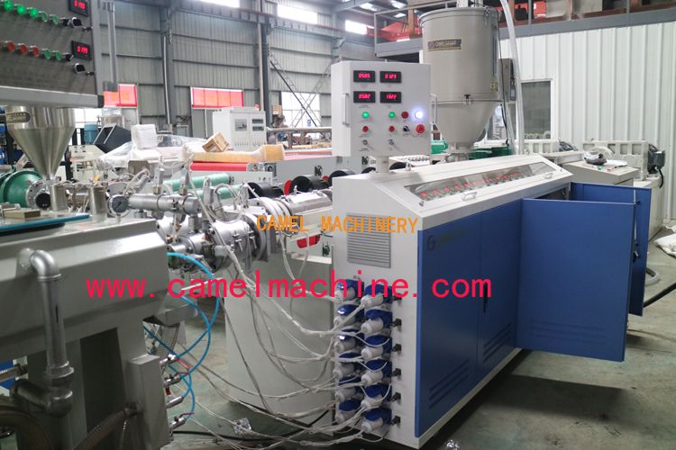  DOUBLE CAVITY PPR PIPE EXTRUSION MACHINE /PRODUCTION LINE 