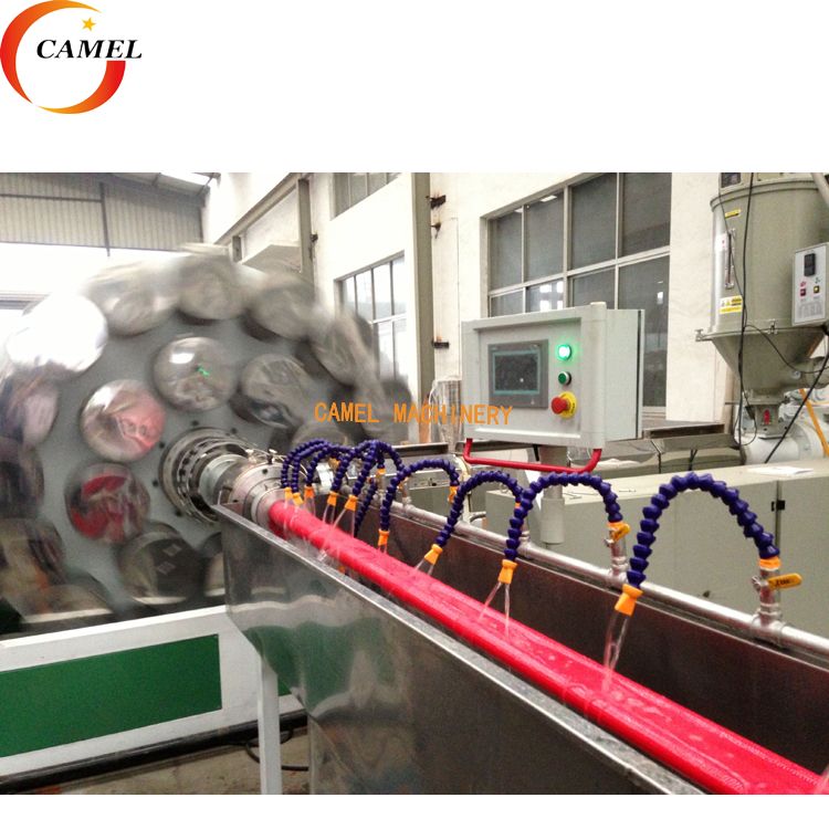 Línea de producción de manguera plana de PVC/máquina/precio de línea de extrusión