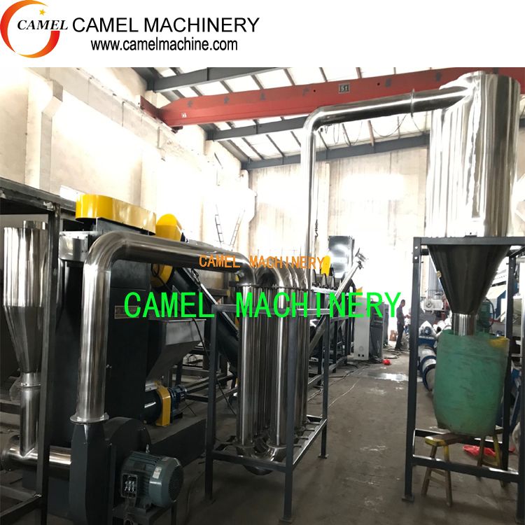 WASTE PLASTIC BOTTLE RECYCLING LINE MACHINE 