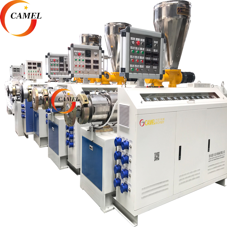 Outdoor Garden Road Durable Co-extrusion Composite Decking machine extrusion production line 