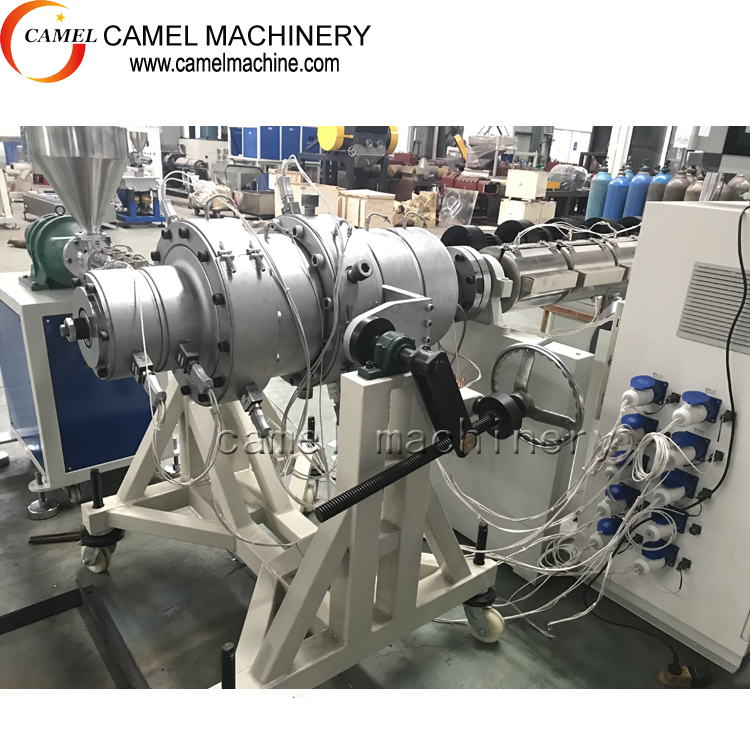 Máquina de producción de tubería de agua HDPE PP PE Línea de extrusión de máquina de tubería de plástico