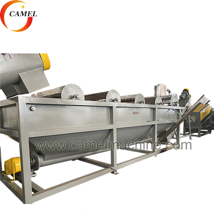 Waste Plastic  HDPE PP PE  Bottle /flakes Recycling Line Washing Machine