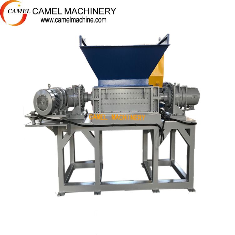 Double Shaft Shredder For Sale ----waste Plastic Recycling Machine ---CAMEL MACHINERY 