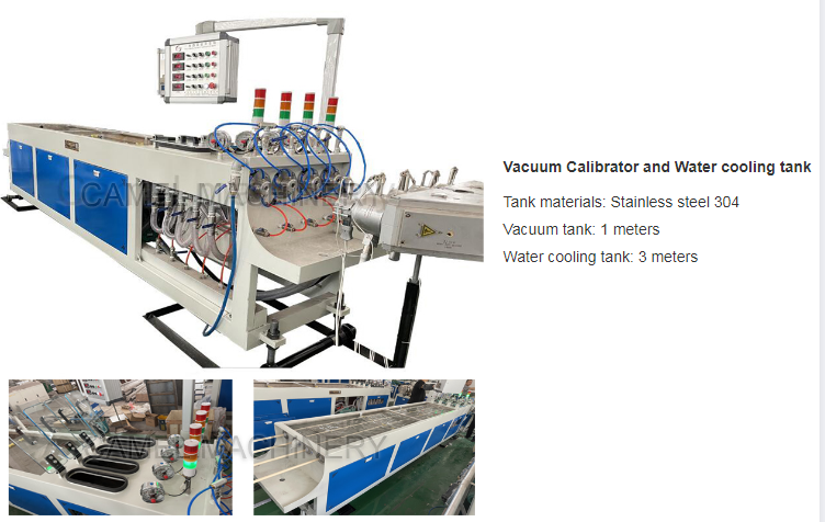 PVC pipe extrusion line