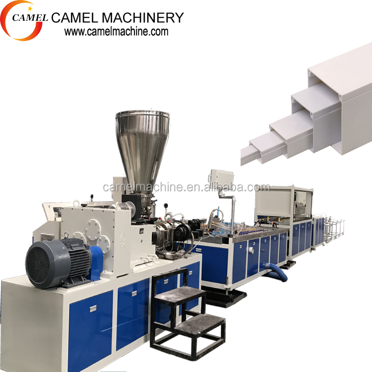 PVC cable trunking line/ Electrical Cable Trays machine 