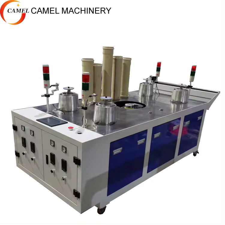 Máquina manual de fabricación de tubos de PVC/máquina de unión de tubos de PVC