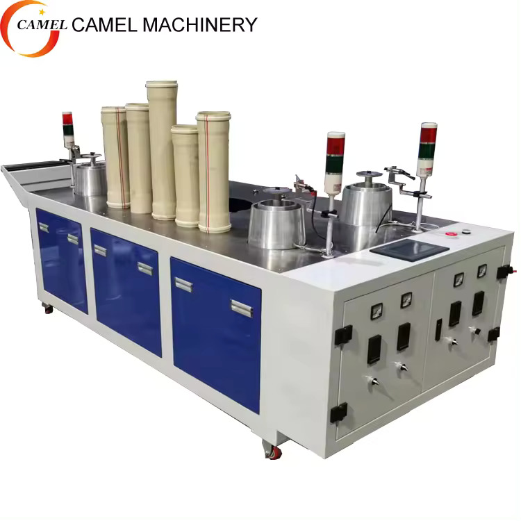 Máquina manual de fabricación de tubos de PVC/máquina de unión de tubos de PVC