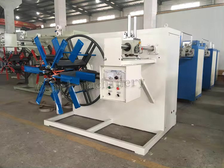  plastic hdpe pp ppr pipe winder machine Double disc winder for sale 